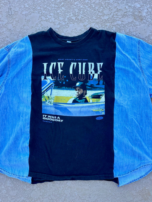 Ice Cube t-shirt rework (LG/XL)